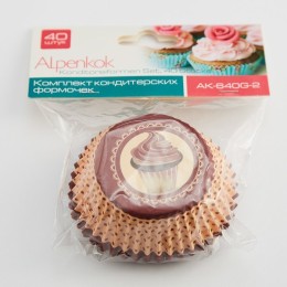 ALPENKOK Комплект из 40 кондитерских формочек O110мм AK 640 G-2