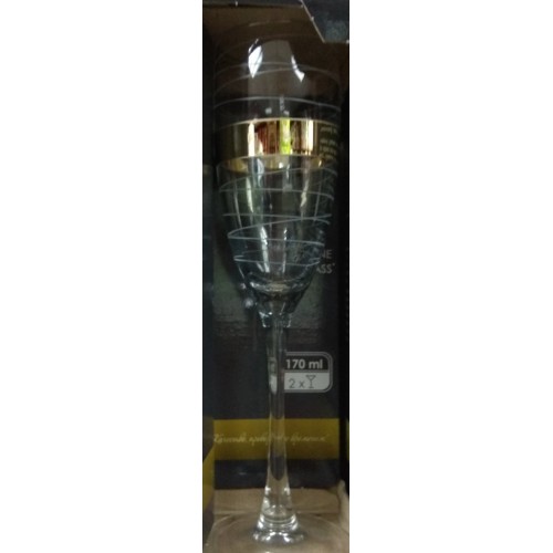 Набор бокалов для шампанского ГУСЬ ХРУСТАЛЬНЫЙ Сомелье 170мл. T85-813
