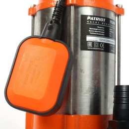 PATRIOT Насос дренажный FQ 800, 650 Вт, 15000 л/ч