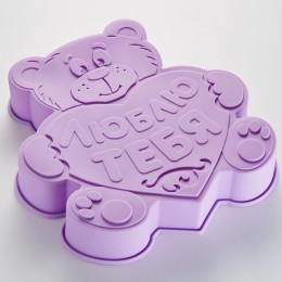 ЗАБАВА Форма 24Х28 см Люблю тебя РК 6015 С