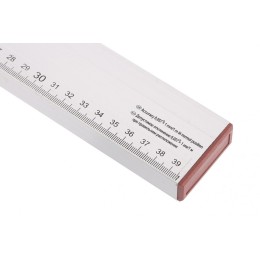 SPARTA Уровень алюминиевый, 1000 мм, 2 глазка, линейка 35110