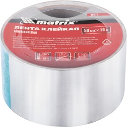 Matrix Лента клейкая алюминиевая, 50 мм х 10 м 89071