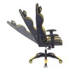 Кресло игровое Бюрократ CH-772N/BL+YELLOW две подушки черный/желтый искусственная кожа 1075445
