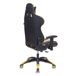 Бюрократ Кресло игровое CH-772N/BL+YELLOW две подушки черный/желтый искусственная кожа 1075445
