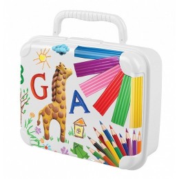 БЫТПЛАСТ Контейнер универсальный с декором 158*196*69 мм 4312807 микс