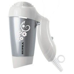 SUPRA Фен 1200W PHS 1211 white silver