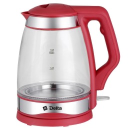 DELTA Электрический чайник DL 1340 красный