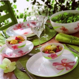 LUMINARC Набор столовый 19 пр.  Sweet Impression  E 4946