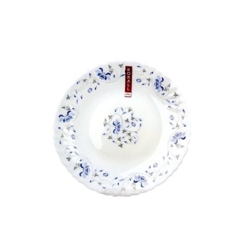 Тарелка десертная 19 см КОРАЛЛ Синяя вуаль LHP75-1059