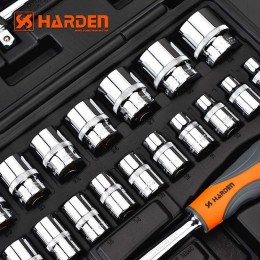 HARDEN Набор головок в кейсе 1/2 32пр. 510432