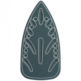 DELTA Утюг 2200W LUX DL 350 белый с зеленым