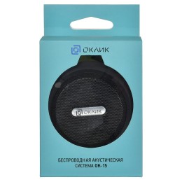 OKLICK Портативная колонка OK-15, 3Вт, черный 1071007