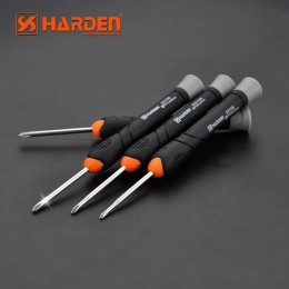 HARDEN Профессиональная крестовая отвертка для точных работ PH0х50мм 550107