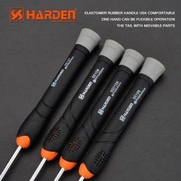 HARDEN Профессиональная крестовая отвертка для точных работ PH0х50мм 550107