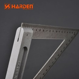 HARDEN Линейка треугольник из нержавеющей стали 200мм 580727