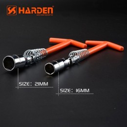 HARDEN Ключ торцевой для свечи зажигания 16мм 670931