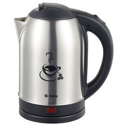 DELTA Электрический чайник Coffee time DL 1333 черный