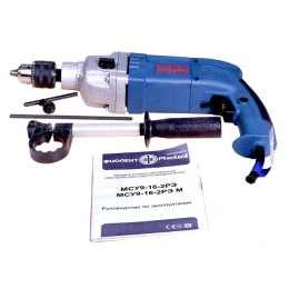 Фиолент Двухскоростная ударная дрель МСУ9-16-2РЭ Кейс