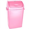 Ведро для мусора 8,0 л. Камелия №2 РОССПЛАСТ РП 1012 розовый