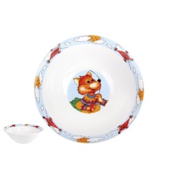КОРАЛЛ Набор посуды д/завтрака 3 пр. Веселые зверята TSET3K