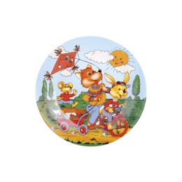 КОРАЛЛ Набор посуды д/завтрака 3 пр. Веселые зверята TSET3K