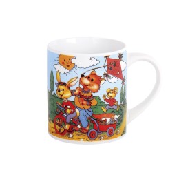 КОРАЛЛ Набор посуды д/завтрака 3 пр. Веселые зверята TSET3K