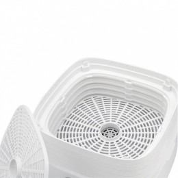 DELTA Сушилка для фруктов LUX DE 2500 белая с малиновым