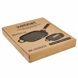 WEBBER Сковорода 23х23см BE 4522 G/23