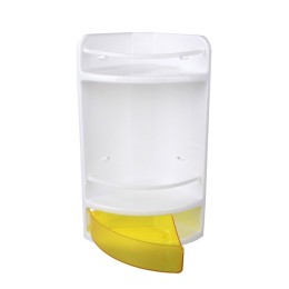 АЛЬТЕРНАТИВА Полка для ванной М 3153 желтый