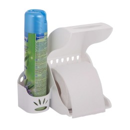 АЛЬТЕРНАТИВА Держатель для туалетной бумаги и освежителя воздуха М 6052 микс