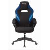 Кресло игровое Бюрократ VIKING 3 AERO BLUE черный/синий искусст. кожа/ткань 1180818
