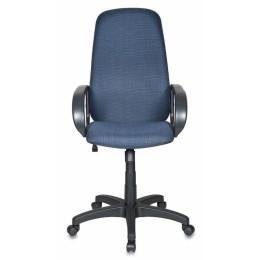 Бюрократ Кресло руководителя CH-808AXSN/Bl&Blue черный/синий 12-191 664037