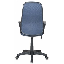 Бюрократ Кресло руководителя CH-808AXSN/Bl&Blue черный/синий 12-191 664037