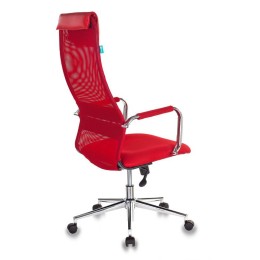 Бюрократ Кресло руководителя KB-9N/R/TW-97N красный TW-35N TW-97N сетка крестовина хром 1140274