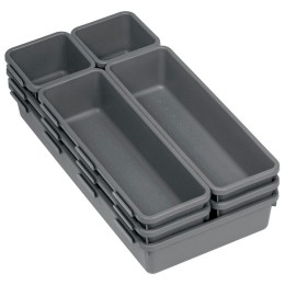 М-ПЛАСТИКА Набор лотков №3 М 1619 графит