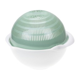 М-ПЛАСТИКА Дуршлаг для крупы М 1129 фисташковый