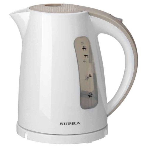 Электрический чайник Supra KES 1726 white/beige