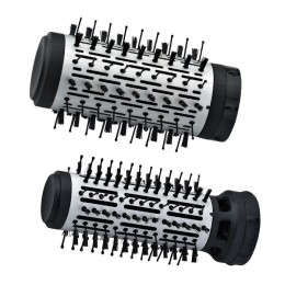 DELTA Фен-расческа 1000W DL 0499 R черный с бежевым