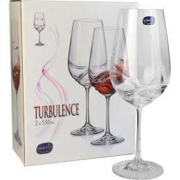 BOHEMIA Набор бокалов для вина Turbulence 550 мл. (2 шт.) 40774/550