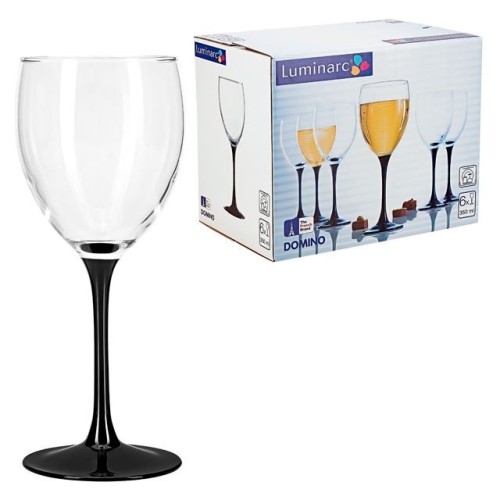 Набор бокалов для вина LUMINARC Domino 350 мл.(6шт) J 0015