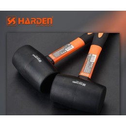HARDEN Резиновый молоток с фибергласовой ручкой 700г 590417