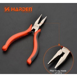 HARDEN Длинноносые плоскогубцы МИНИ 4,5 560301