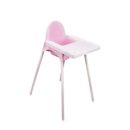 АЛЬТЕРНАТИВА Стульчик для кормления розовый М6248