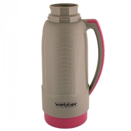WEBBER Термос 1,0 л. 31003/10S серый с розовым