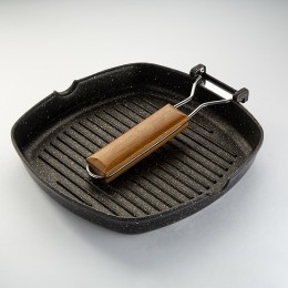 WEBBER Сковорода 24х24см BLACK ONYX BE 4513/24N