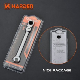 HARDEN Ключ комбинированный профессиональный с трещеткой 11мм 540204