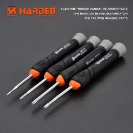 HARDEN Профессиональная TORX отвертка для точных работ T10х50мм 550112