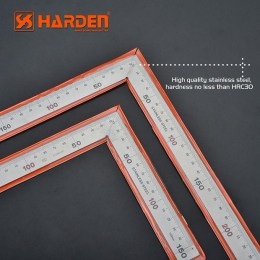 HARDEN Линейка металлическая угловая 150х300мм 580728