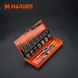 HARDEN Набор метчиков и плашек 32пр 610453