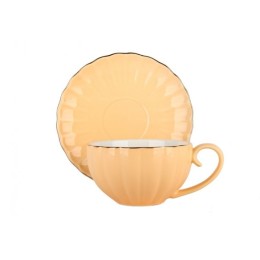 КОРАЛЛ Набор чайный 2 пр. Миндальный крем ZL09782-1